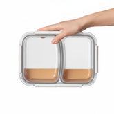 Stainless Steel Lunch Box – Portable Compartmentalized Student Lunch Box