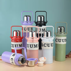 Stainless Steel Portable Handheld Water Bottle