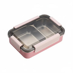 Stainless Steel two Compartment Leak Proof Lunch Box