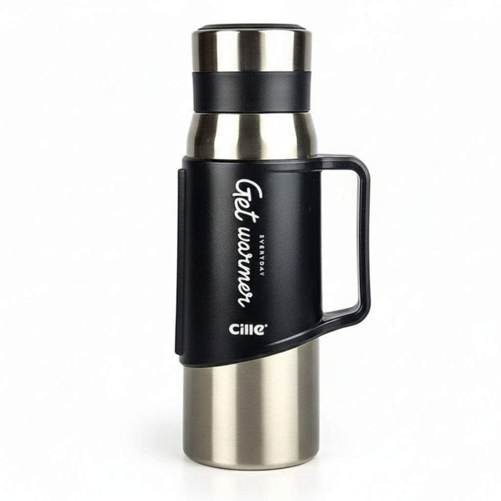 Premium 1.2L Vacuum Insulated Cup for On-the-Go Hydration